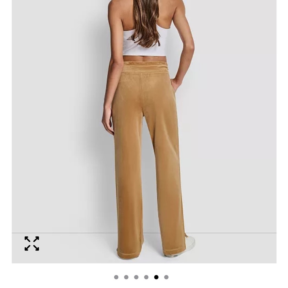 DKNY Sport womens Velour Pants M NWT - Picture 5 of 6
